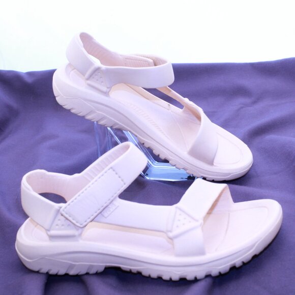 Teva Unisex Women 9 Men 7 Peach Hurricane Drift Outdoor Water Sport Sandals - Picture 2 of 12